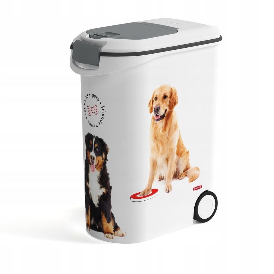 Pet food jar Curver 412042 4 Kg 10 L