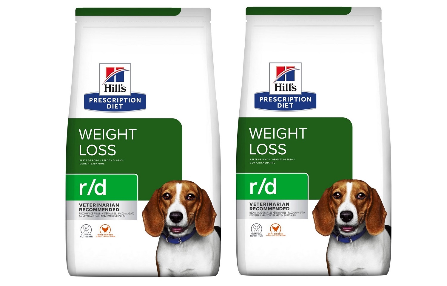 HILL'S Prescription Diet r/d Canine 8 kg (2 x 4 kg) parduotuvėje Fera