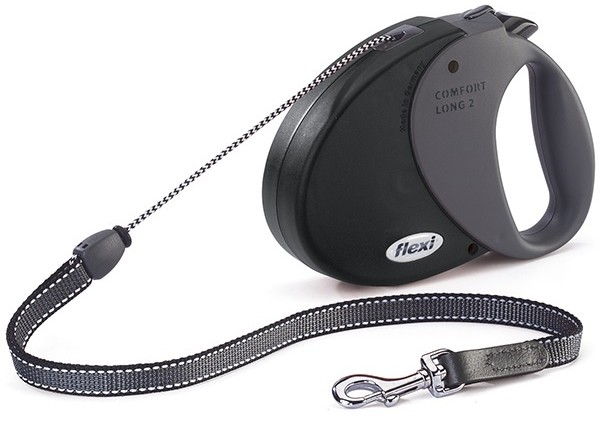 Šunų pavadėliai FLEXI Smycz automatyczna FLEXI COMFORT LONG 2 8 m ...