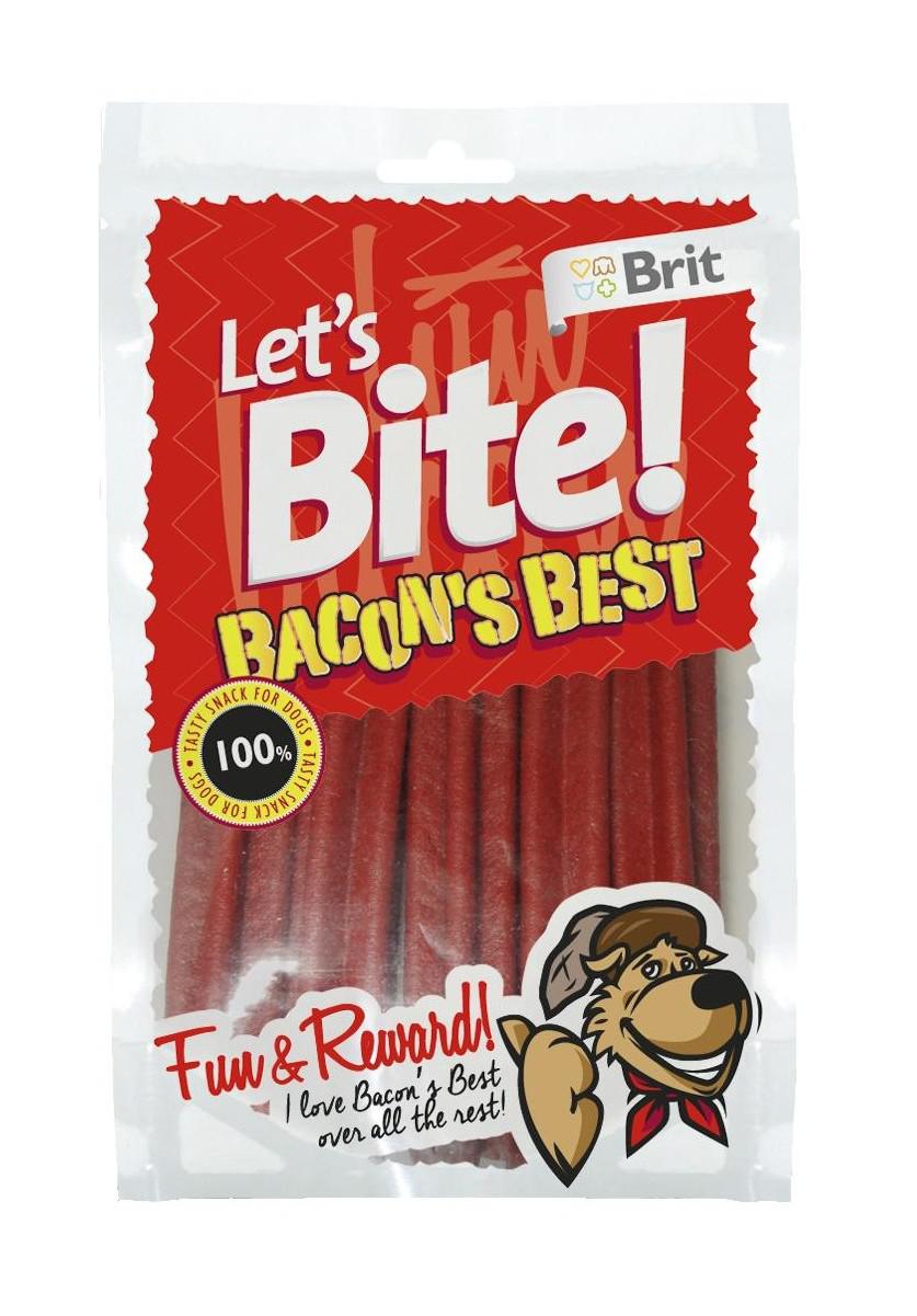BRIT Lets Bite Dog Bacons Best 105g Fera.lt