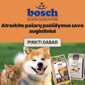 Calibra šunų ir kačių ėdalo pasiūlymas