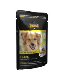 BELCANDO Finest Selection Vištiena, ryžiai ir morkos 24x300 g šlapias šunų maistas