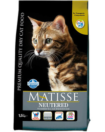 FARMINA MATISSE Neutered 1,5 kg skirtas kastruotoms katėms