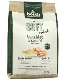 BOSCH Soft Mini su putpele ir bulvėmis 2,5 kg