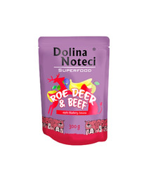 DOLINA NOTECI SuperFood stirniena ir jautiena 300 g