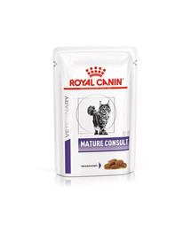 Royal Canin VHN Cat Mature Consult 12x85g drėgnas maistas vyresnėms nei 7 metų katėms