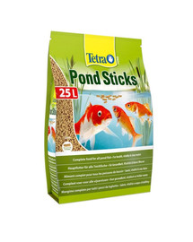 TETRA Pond Sticks 25 l pagrindinis žuvų maistas tvenkiniuose