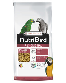 VERSELE-LAGA NutriBird P15 Original 10 kg - granulės didelėms papūgoms