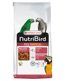 VERSELE-LAGA NutriBird P15 Tropical 10 kg - granulės didelėms papūgoms