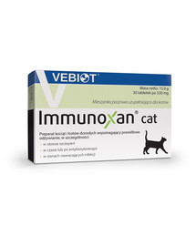 VEBIOT Immunoxan cat 30 tab. Imunostimuliuojantis papildas katėms