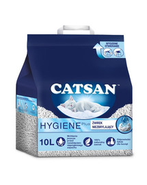 CATSAN Hygiene Plus 10l natūralus kačių kraikas