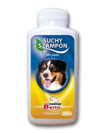 SUPER BENO Sausas šampūnas šunims priežura 250 ml