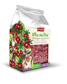 VITAPOL Vita Herbal Natūralios spanguolės graužikams ir triušiams 30 g