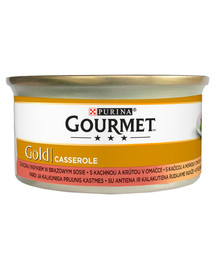 GOURMET Gold antis ir kalakutiena rudame padaže 85 g