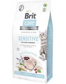 BRIT Care Grain-free Insect&herring sensitive 7 kg kačių maistas su vabzdžiais