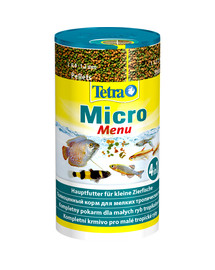 TETRA Micro Menu 100 ml 4 rūšių maistas tropinėms žuvims