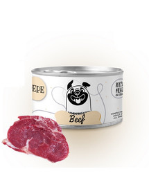 PAKA ZWIERZAKA PEPE Beef  100% jautiena  410 g