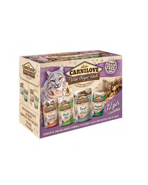 CARNILOVE Cat Multipack mix katėms 12 x 85 g