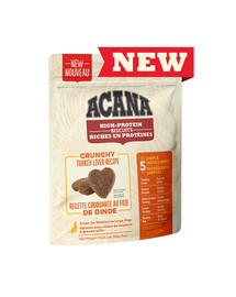 ACANA High protein crunchy treats 100 g traškūs kalakutienos kepenėlių skanėstai šunims