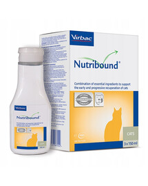 VIRBAC Nutribound Geriamasis tirpalas sveikstančioms katėms 3 x 150 ml