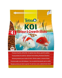TETRA Maistas Pond KOI Colour&Growth Sticks 4 l