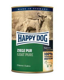 HAPPY DOG Ziege Pur konservai su ožiena 400 g