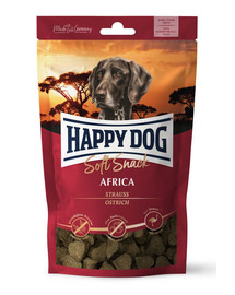 HAPPY DOG Soft Snack Africa 100 g struś