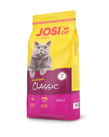 JOSERA JosiCat Classic Sterilised 10 kg sausas maistas kastruotoms katėms
