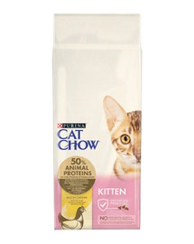 Purina Cat Chow Kitten su vištiena 15 kg