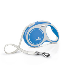 FLEXI New Comfort L Tape 5 m blue  automatinis pavadėlis