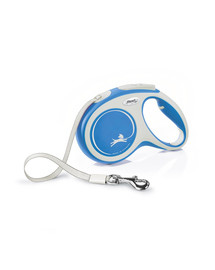 FLEXI New Comfort M Tape 5m blue automatinis pavadėlis