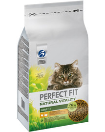 PERFECT FIT Natural Vitality su vištiena ir kalakutiena suaugusioms katėms 6 kg