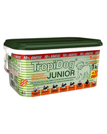 TROPIDOG Junior small breeds găleată 3l / 1.1 kg