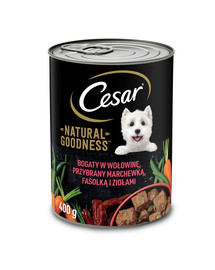 CESAR drėgnas šunų ėdalas 6 x 400 g