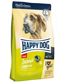 HAPPY DOG Junior Giant Ėriena ir ryžiai 15 kg