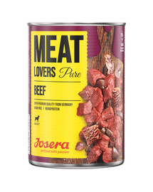 JOSERA Meatlovers Pure Jautiena 6x400 g