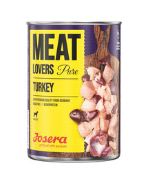 JOSERA Meatlovers Pure Kalakutiena 6x400 g