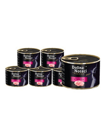 DOLINA NOTECI Premium Junior kalakutienos turtingas kačiukų ėdalas 12x185 g