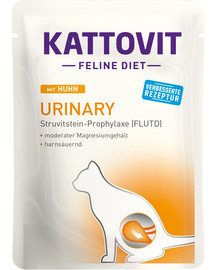 KATTOVIT Feline Diet Urinary su vištiena 85 g