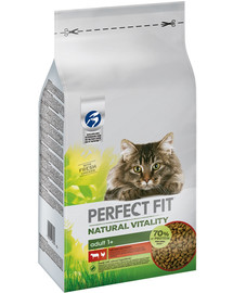 PERFECT FIT Natural Vitality su jautiena ir vištiena suaugusioms katėms 6 kg