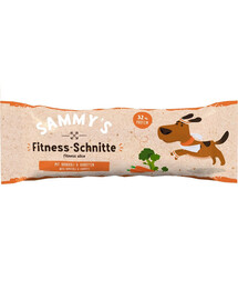 BOSCH SAMMY’S Fitness Slice Brokolių ir morkų batonėlis 25 g
