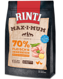 RINTI MAX-I-MUM Chicken su vištiena 1 kg