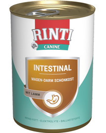 RINTI Canine Intestinal Lamb ėriena 800 g