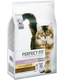 PERFECT FIT Junior <1 Vištienos turtingas kačiukų ėdalas 7 kg