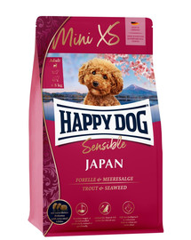 HAPPY DOG MiniXS Japan 1,3 kg mažiems ir miniatiūriniams šunims