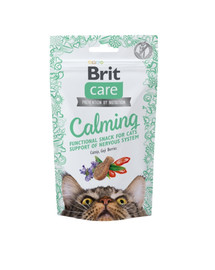 BRIT Care Cat Snack Calming delikatesas katėms nuo streso 50 g