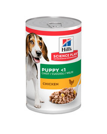 HILL'S Science Plan Canine Puppy Chicken 370 g šuniukams