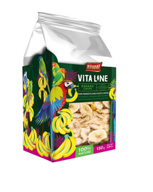 VITAPOL Bananų traškučiai papūgoms ir egzotiniams paukščiams 150g