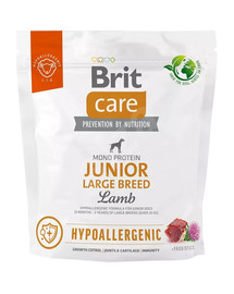 BRIT Care Hypoallergenic Junior Large Breed sausas maistas su ėriena 1 kg