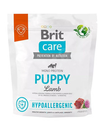 BRIT Care Hypoallergenic Puppy sausas maistas su ėriena 1 kg